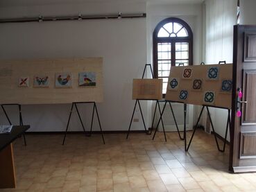 Mostra dei mosaici degli ospiti dell'Istituto dei Padri Trinitari di Medea