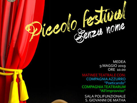 Locandina Piccolo Festival Senza Nome Medea