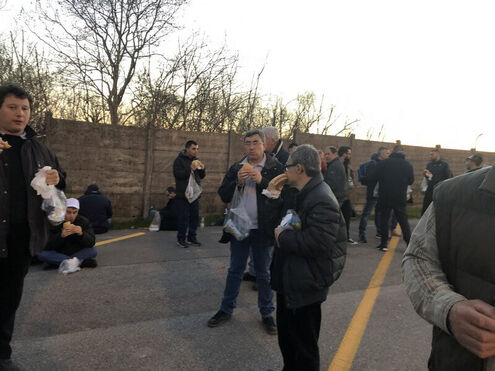 Allo stadio Friuli a vedere la Nazionale