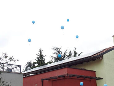 Giornata Mondiale dell’Autismo palloncini blu